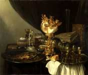 Gerrit Willemsz. Heda - Still Life with a Nautilus Cup